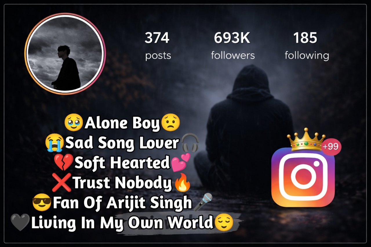 Alone Bio for Instagram