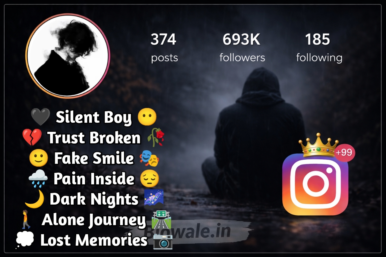 Alone Bio for Instagram