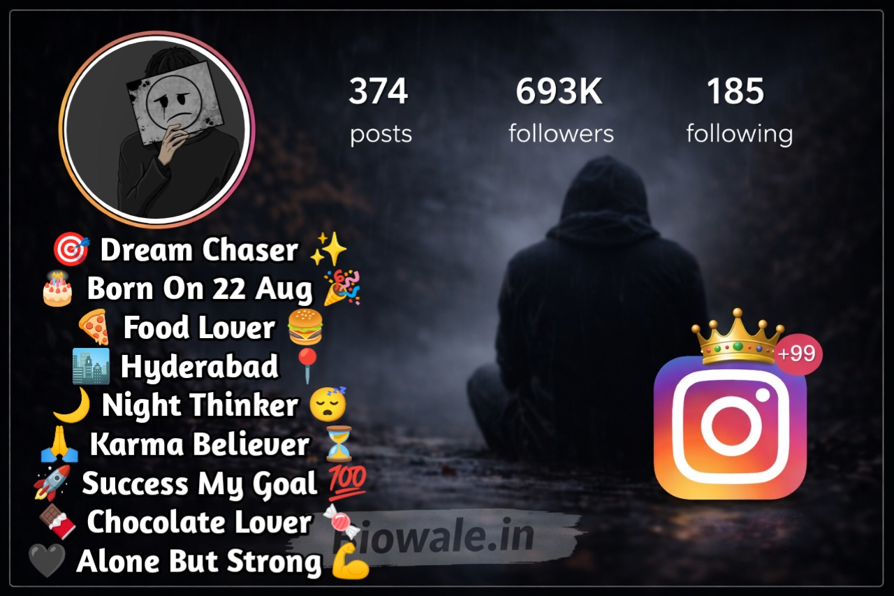 Alone Bio for Instagram