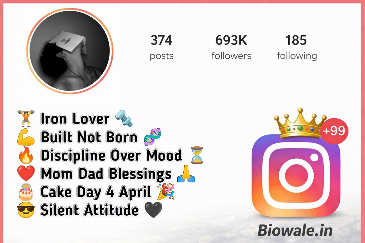 Instagram Bio for Gym Lovers