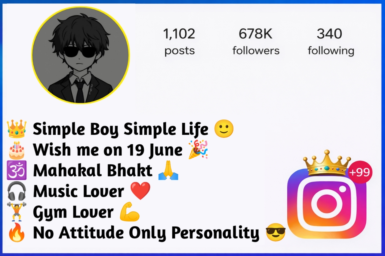  Instagram Bio For Boys