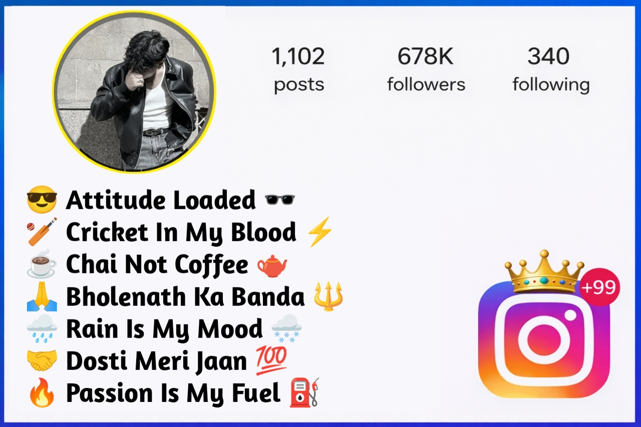  Instagram Bio For Boys