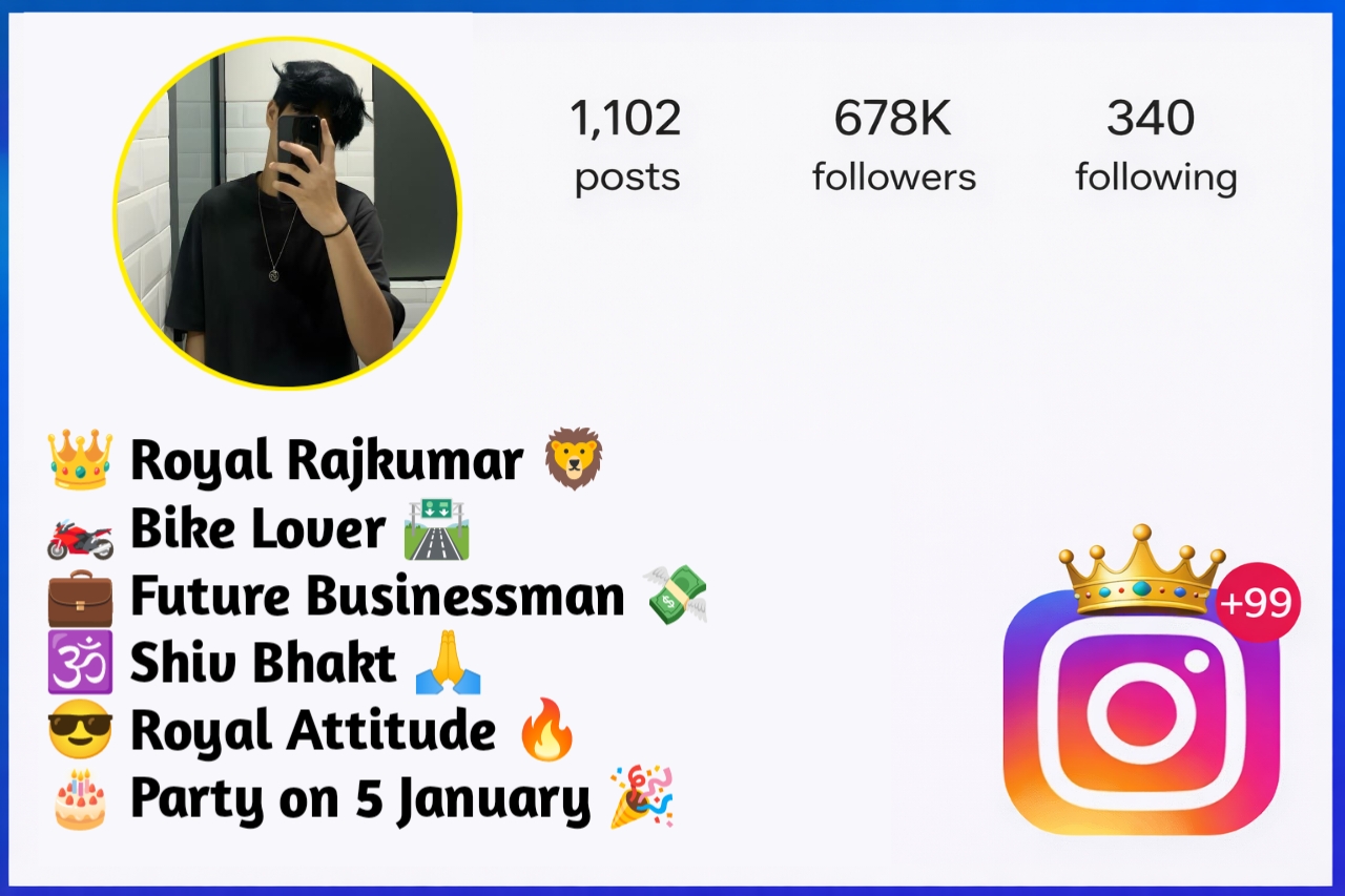  Instagram Bio For Boys