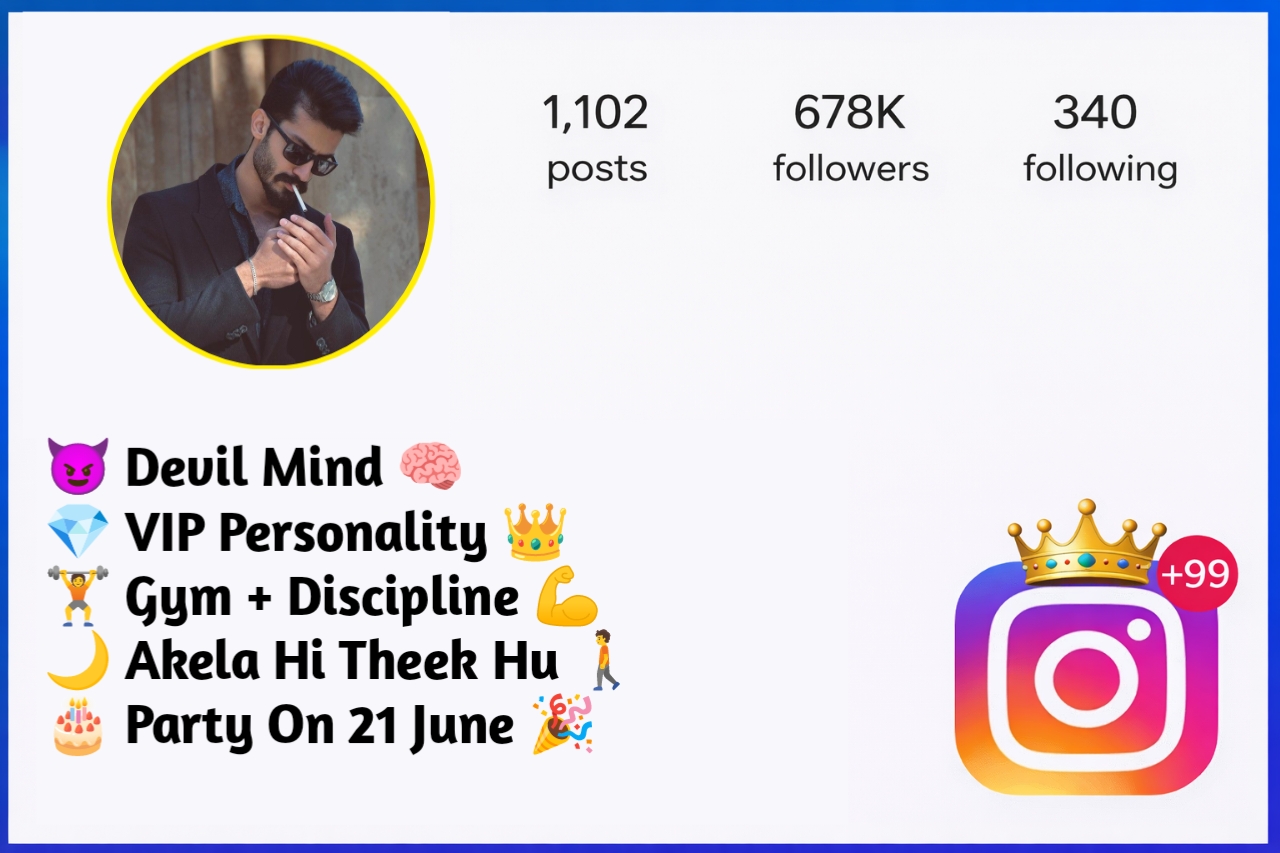  Instagram Bio For Boys