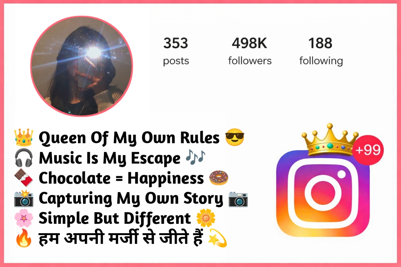 Instagram Bio for Girls 