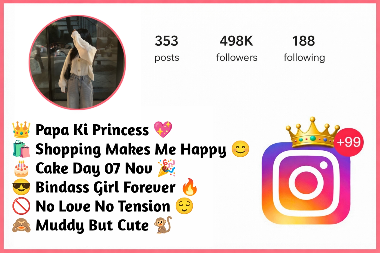 Instagram Bio for Girls 