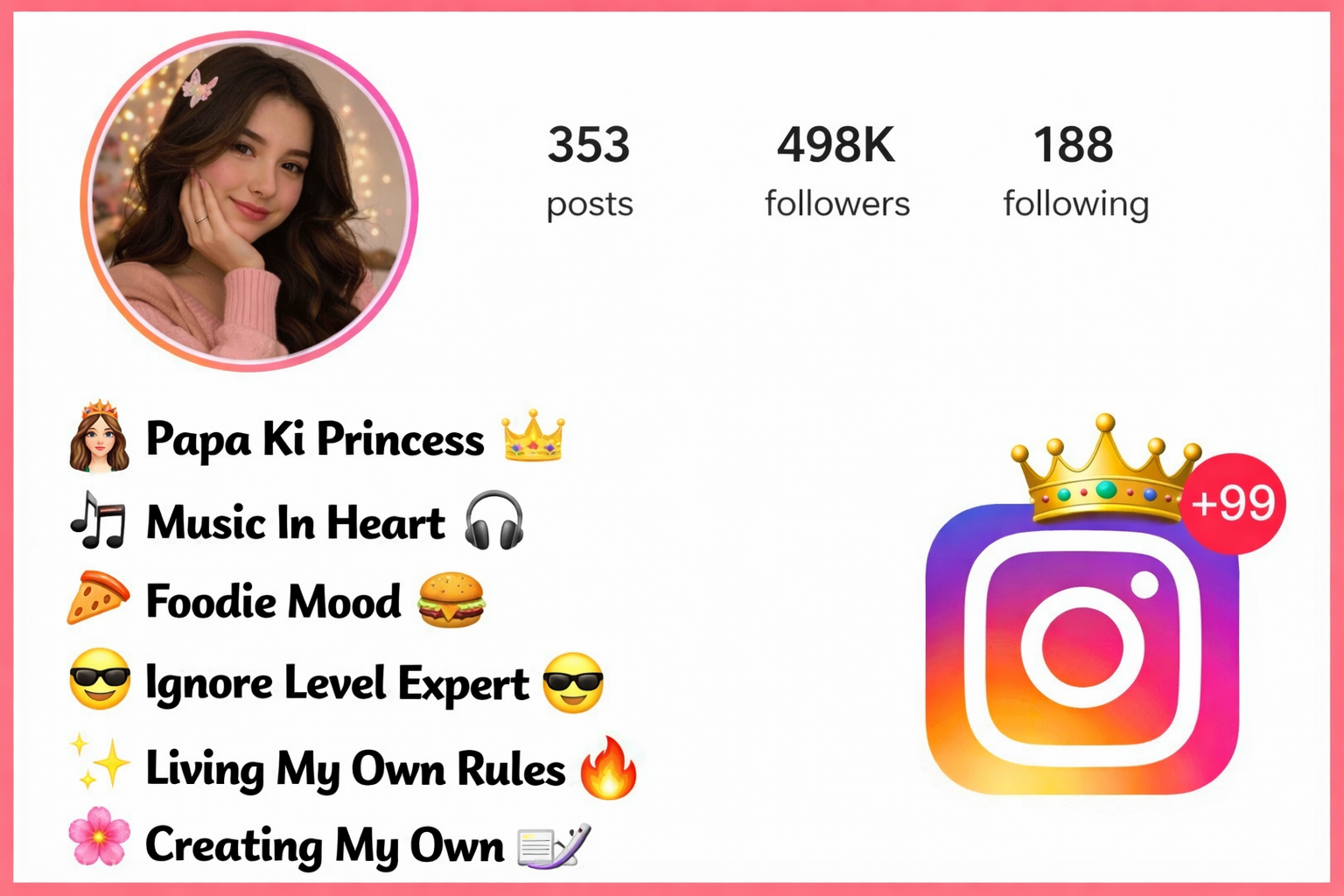 Instagram Bio for Girls 