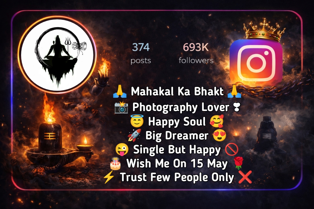Mahakal Bio For Instagram