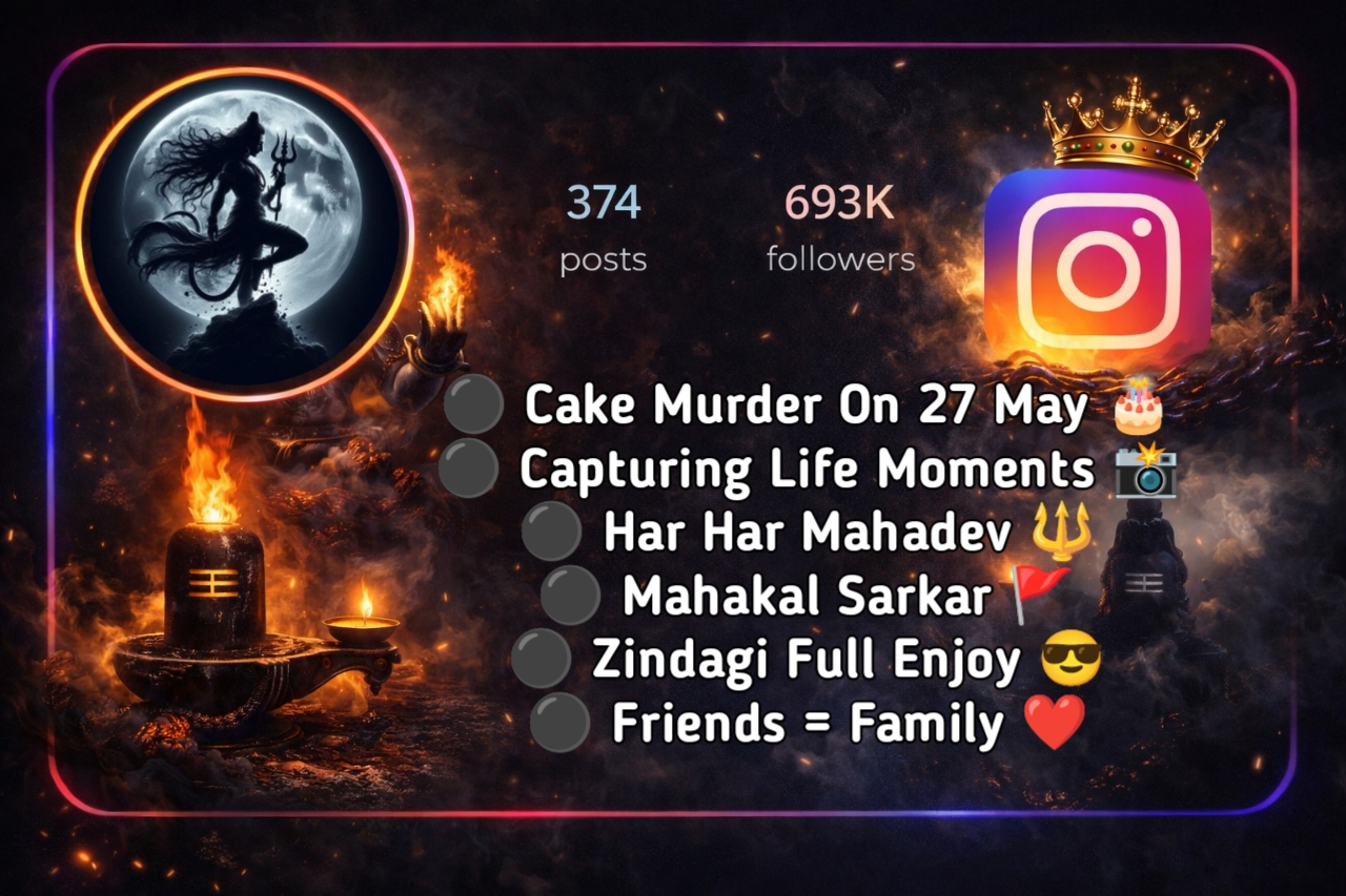 Mahakal Bio For Instagram