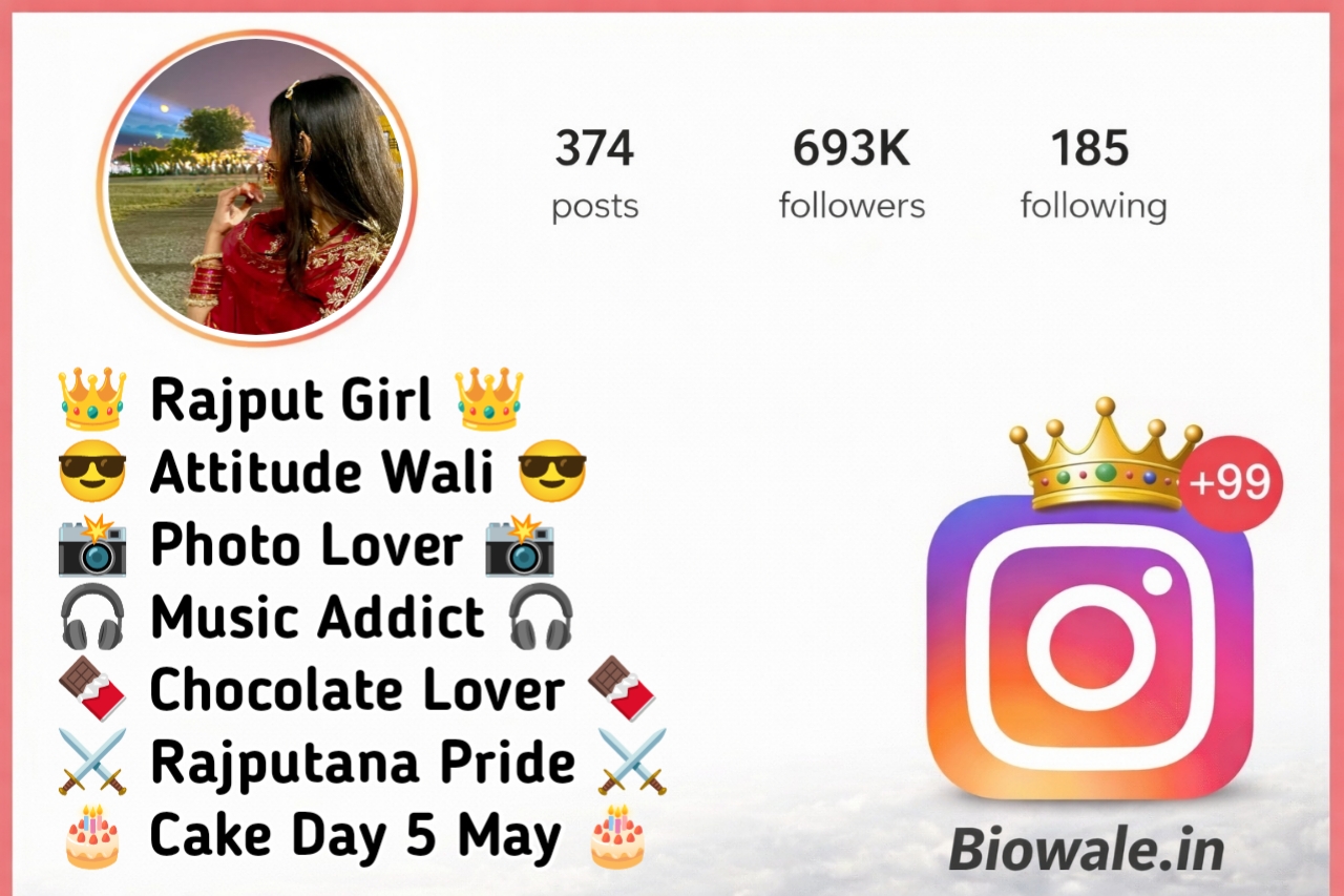 Rajput Bio for Instagram