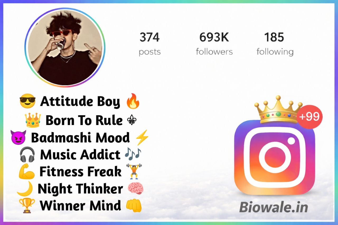 Badmashi Bio For Instagram