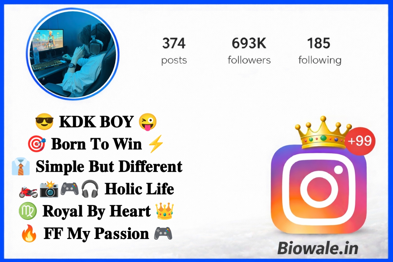 Free Fire Bio For Instagram