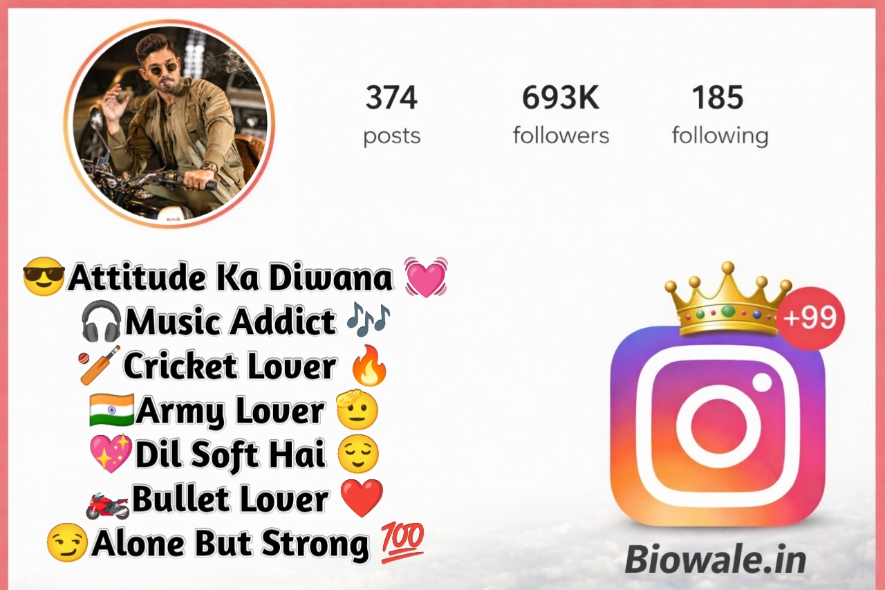 Instagram Bio in Hindi