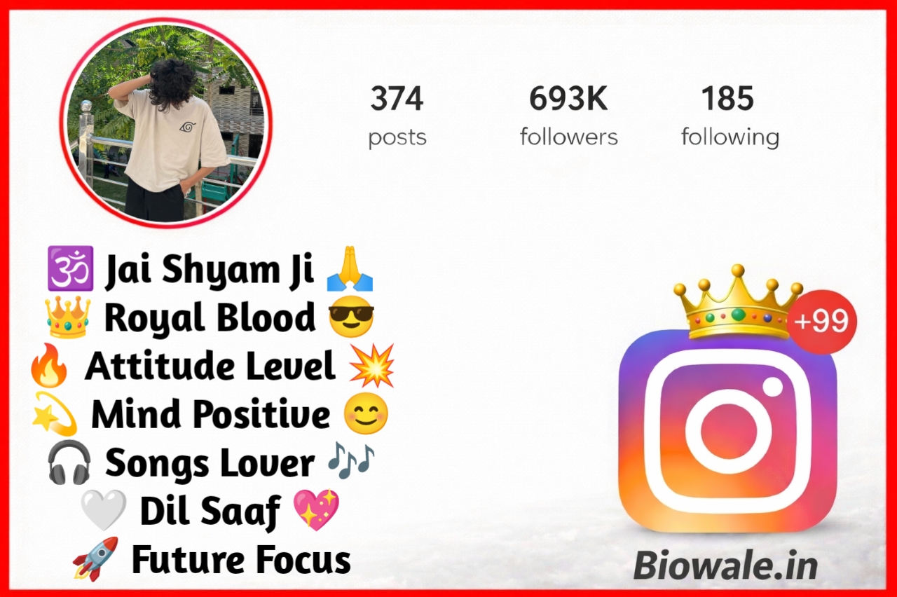 Khatu Shyam Ji Bio For Instagram