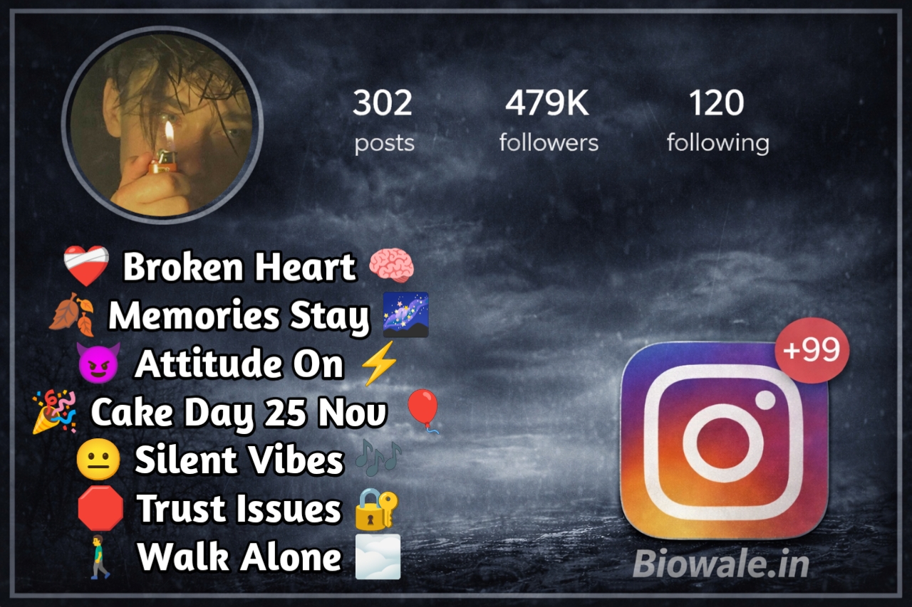 Sad Bio For Instagram